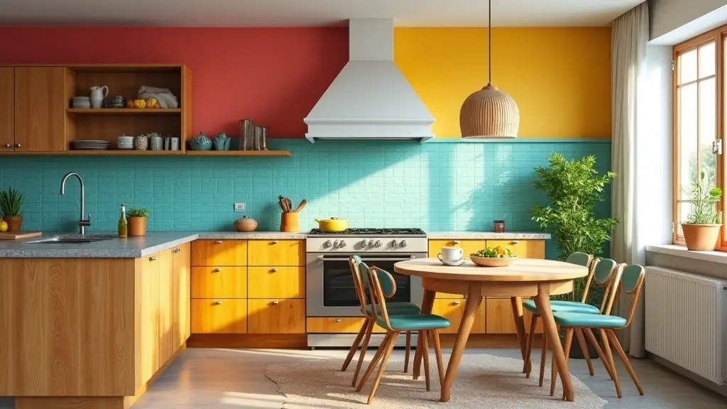 colorful bead board backsplash kitchen ideas with timeless appeal