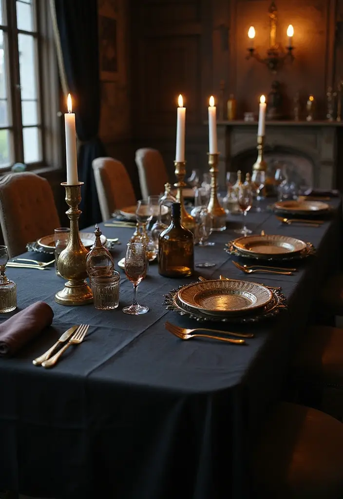 harry potter table settings