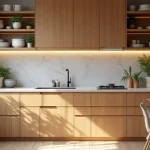 how to style your alder wood kitchen cabinets for maximum impact