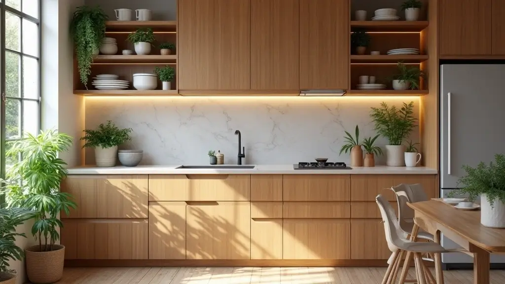 how to style your alder wood kitchen cabinets for maximum impact