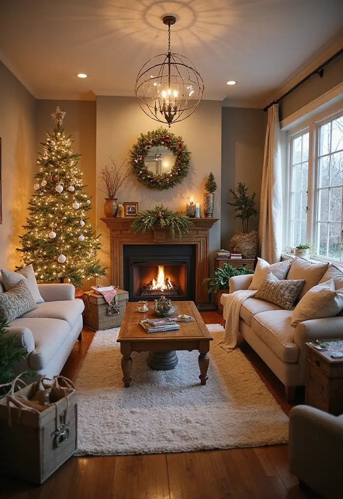 collection of dollar tree holiday decorations