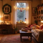 cozy christmas apartment decor