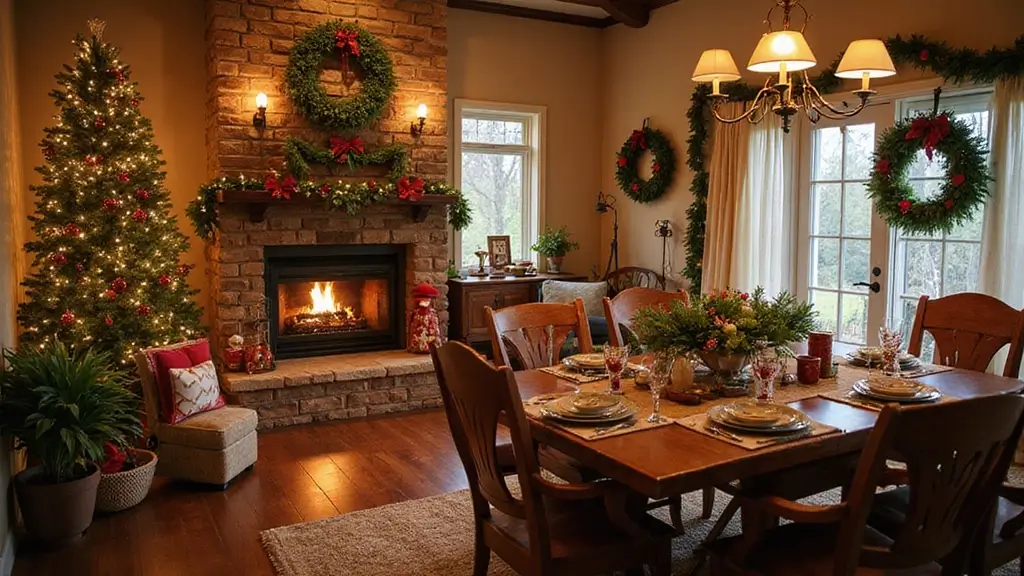 festive holiday decorations from dollar tree