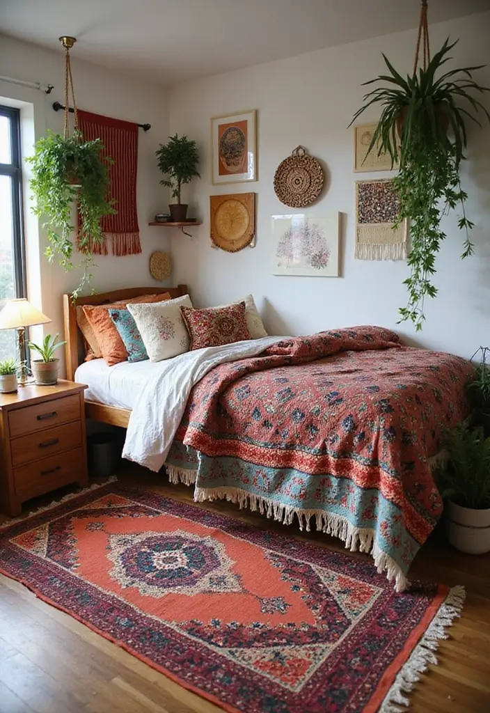 bohemian dorm bliss