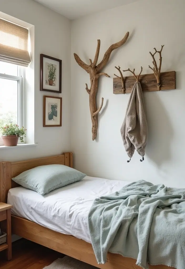 driftwood frame with beach photo