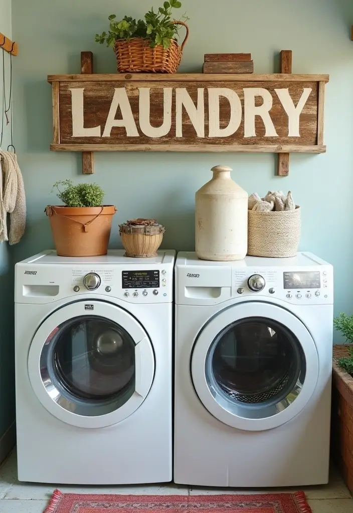 pallet wood sign with bottle cap letters