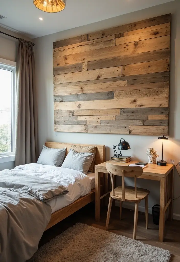 repurposed wooden pallet decor