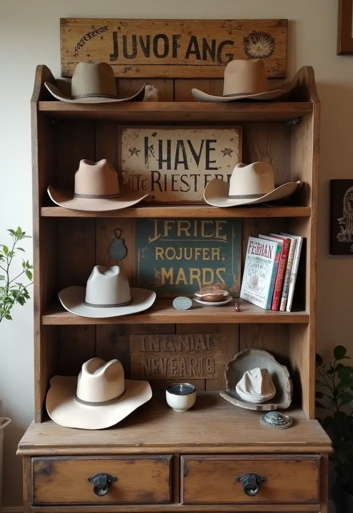 vintage inspired accents