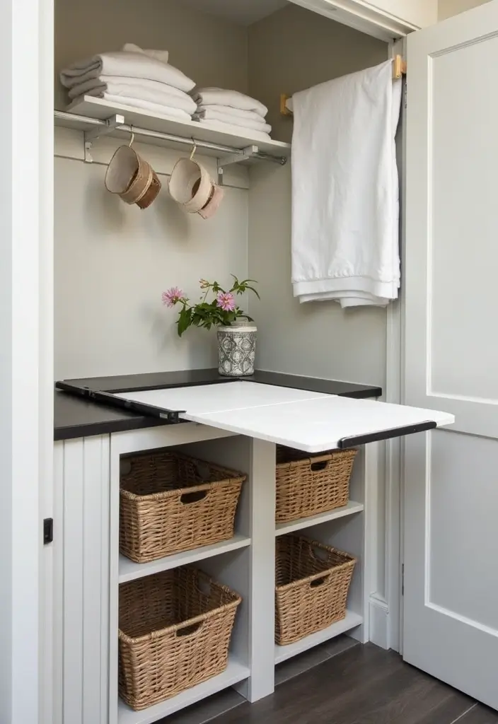 wall mounted fold down folding table