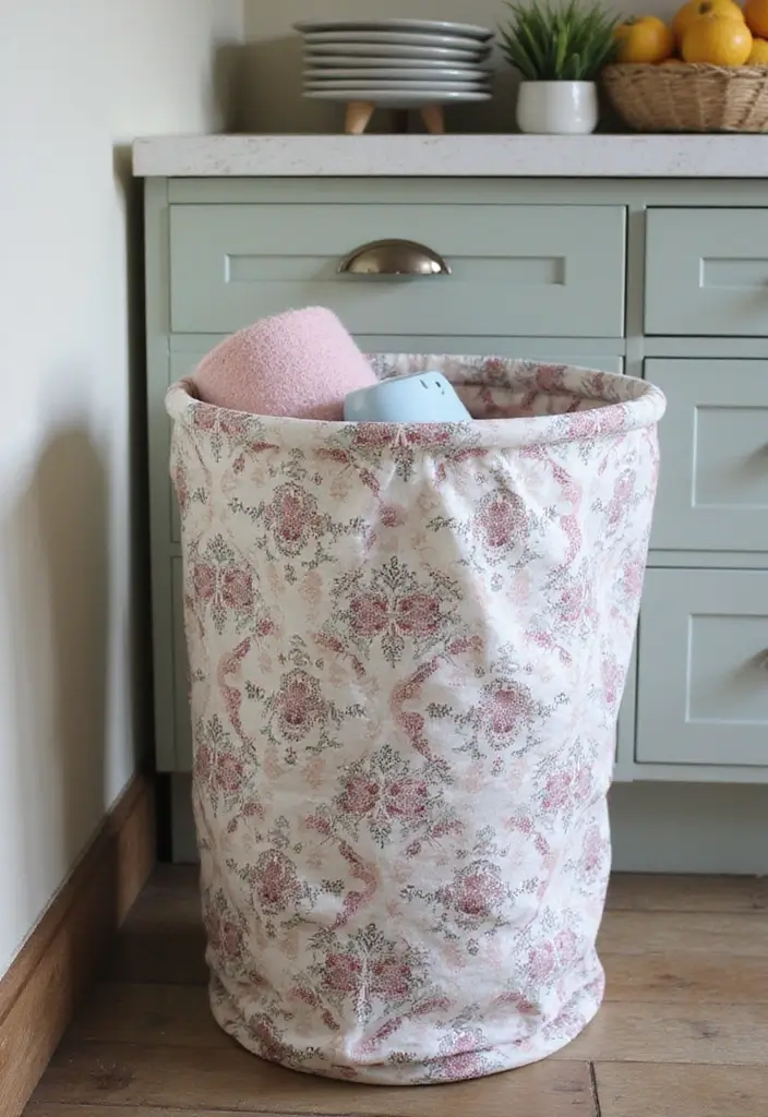 woven statement laundry hamper