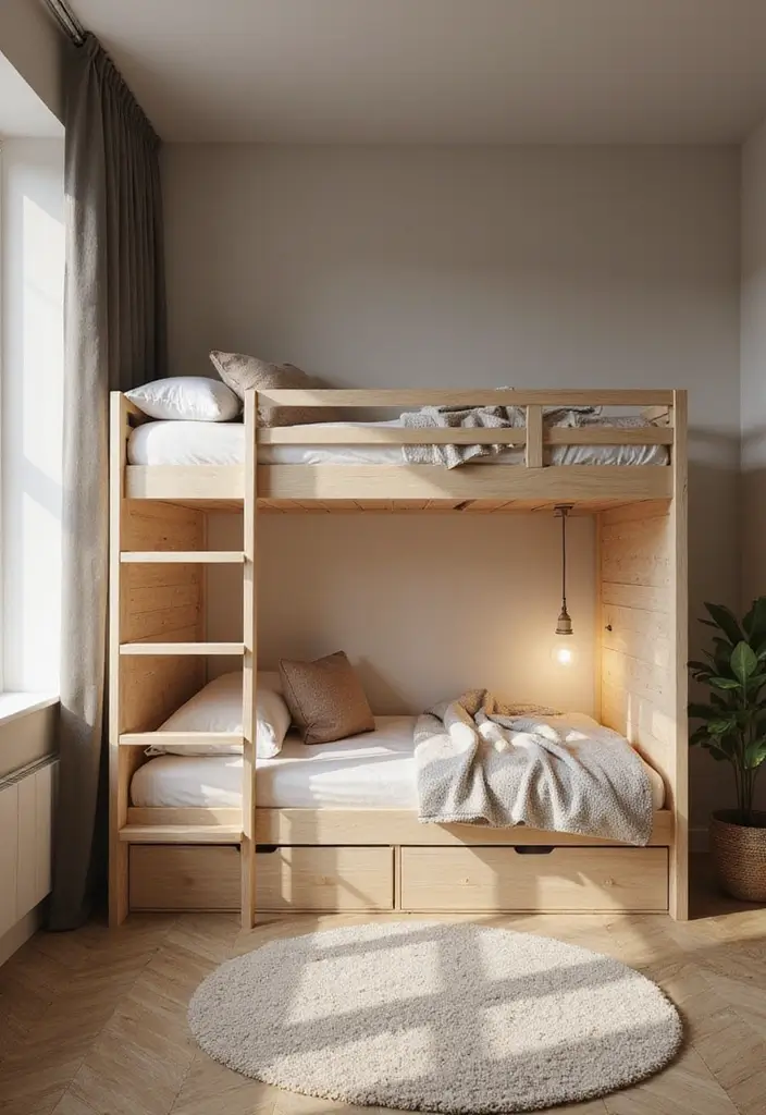 zen loft with mat and soft lights