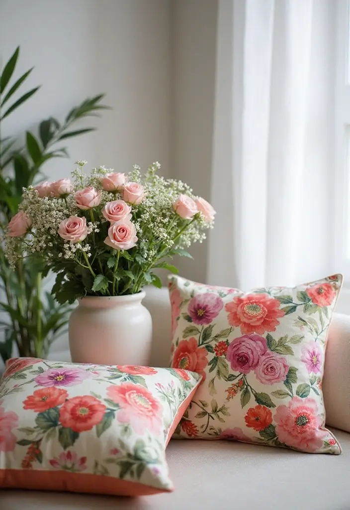floral accents girly decor