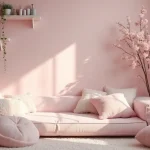 girly apartment pink decor ideas