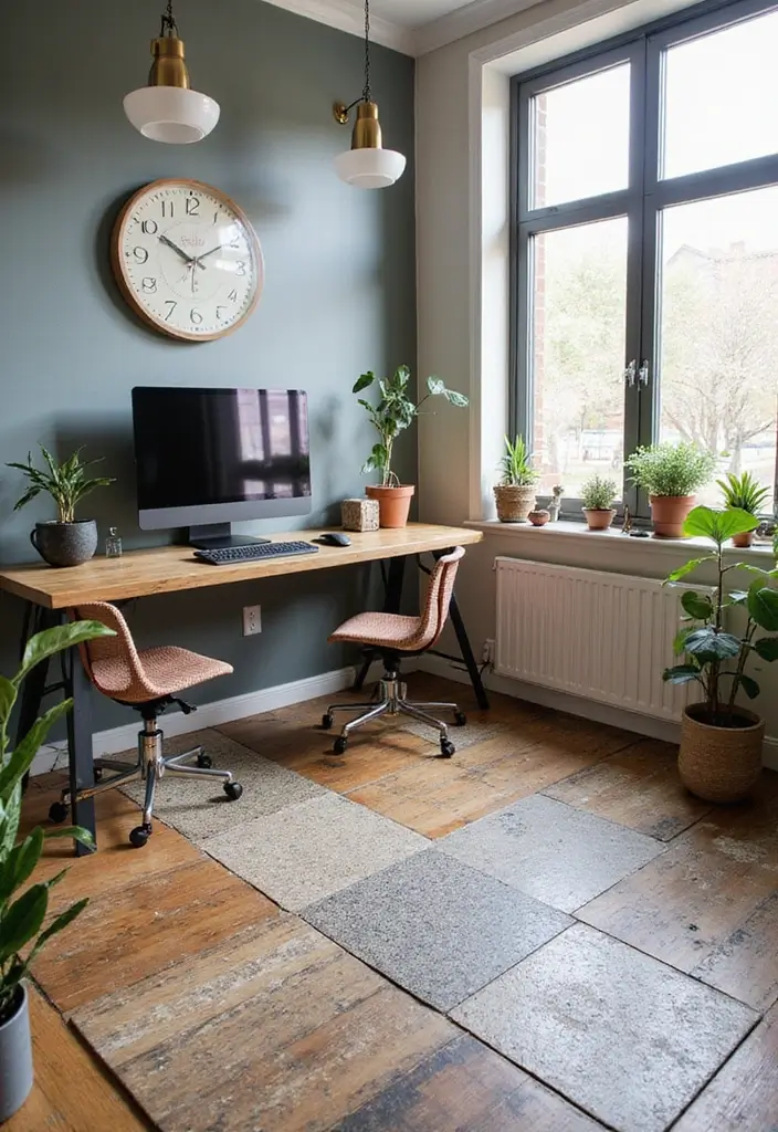 home office flooring ideas