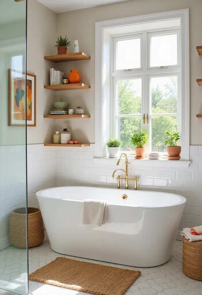 kids bathroom easy clean surfaces