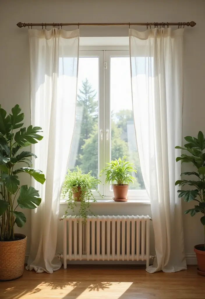 large apartment windows bringing in sunlight and outdoor views