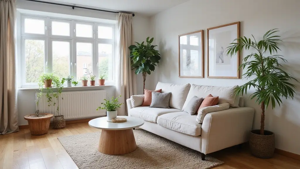 luxury bachelor apartment on a budget