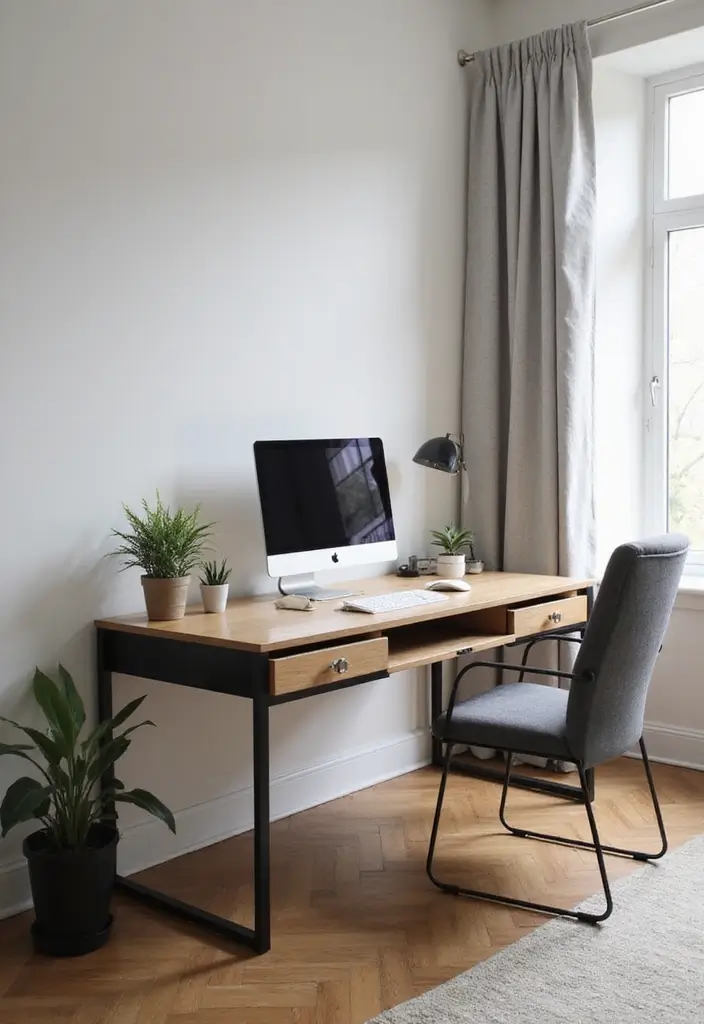 roll out desk extension workspace
