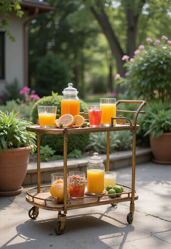 small apartment patio with modern decor and seating