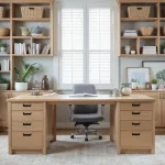 smart home office storage ideas clutter free workspace