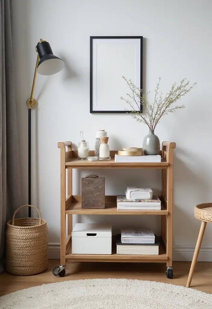 storage trolley home office