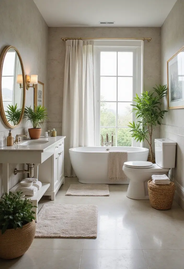 stylish small bathroom decor