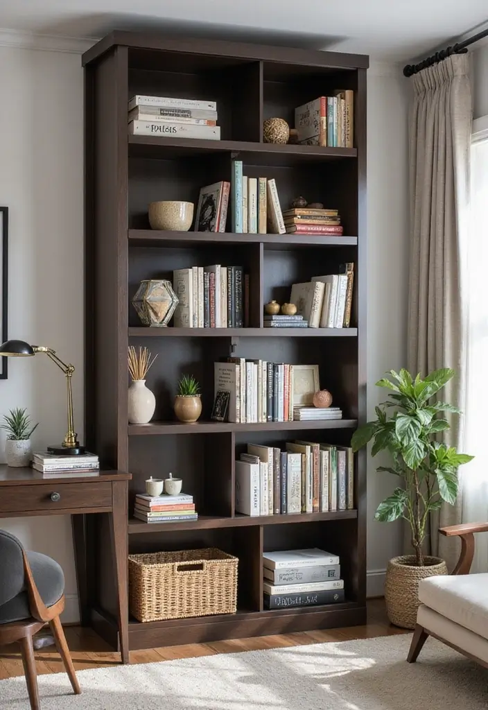 tall bookcase office storage