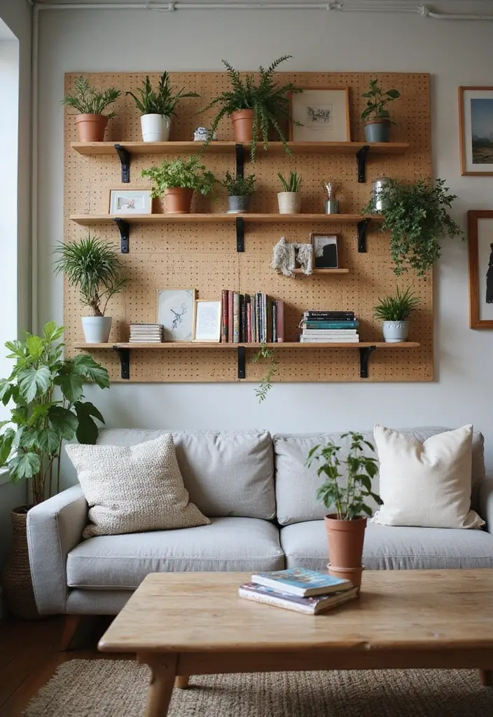 wall mounted shelves small apartment