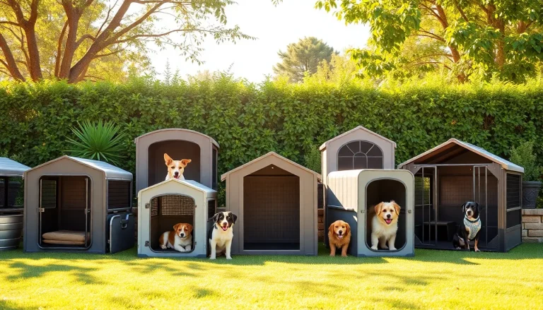20 Portable Outdoor Dog Kennel Ideas for Easy Setup