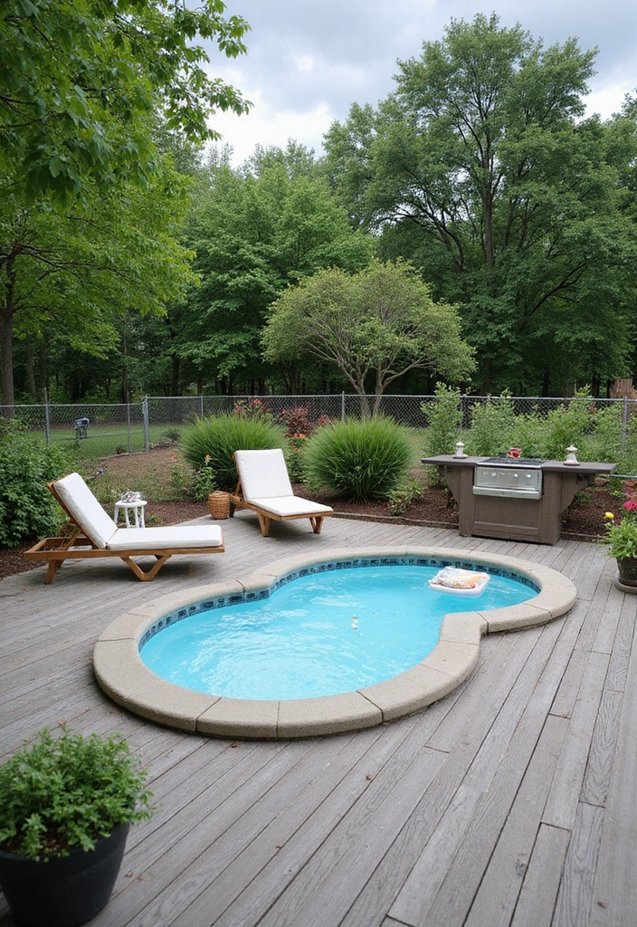 artistic lighting garden deck ideas