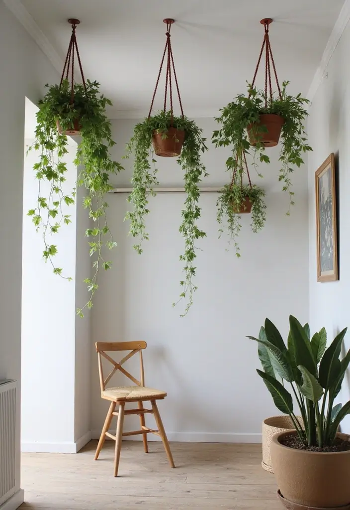 ceiling mounted rods storage solution