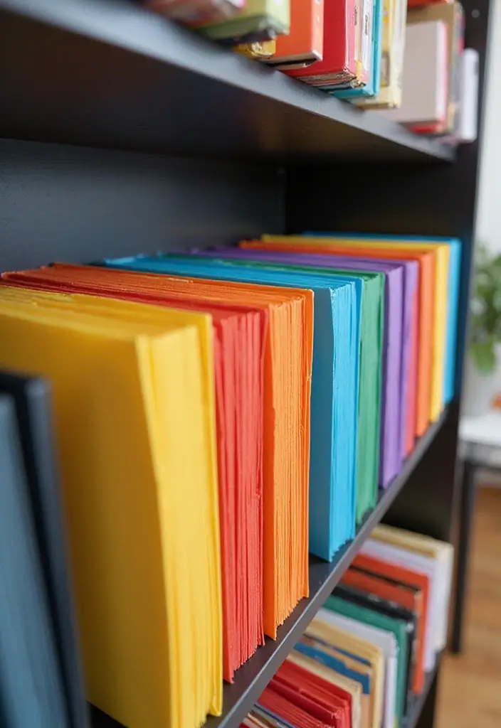 color coded file organization system