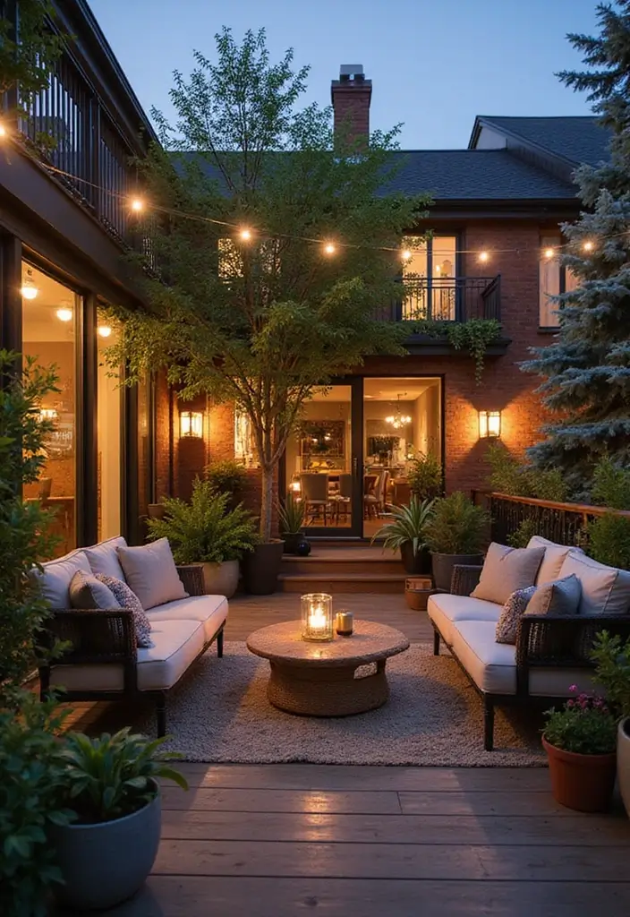 cozy outdoor spaces luxury loft living