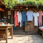 eco friendly outside laundry room ideas