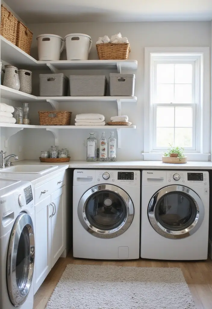 functional laundry room accessories ideas