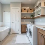 innovative bathroom laundry combo efficiency ideas