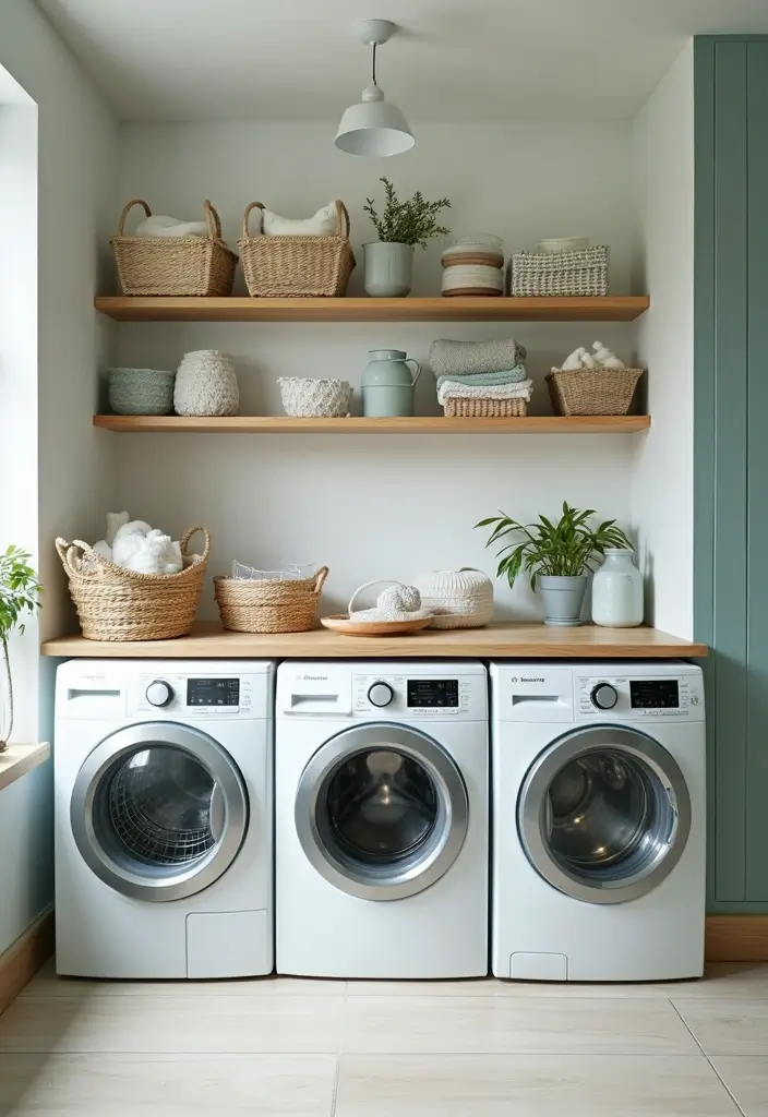 interactive sorting stations for kids laundry