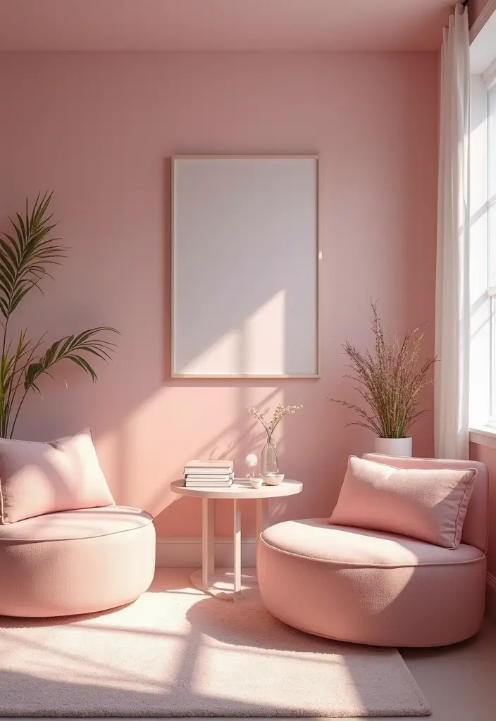 layered soft pastels dreamy apartment look