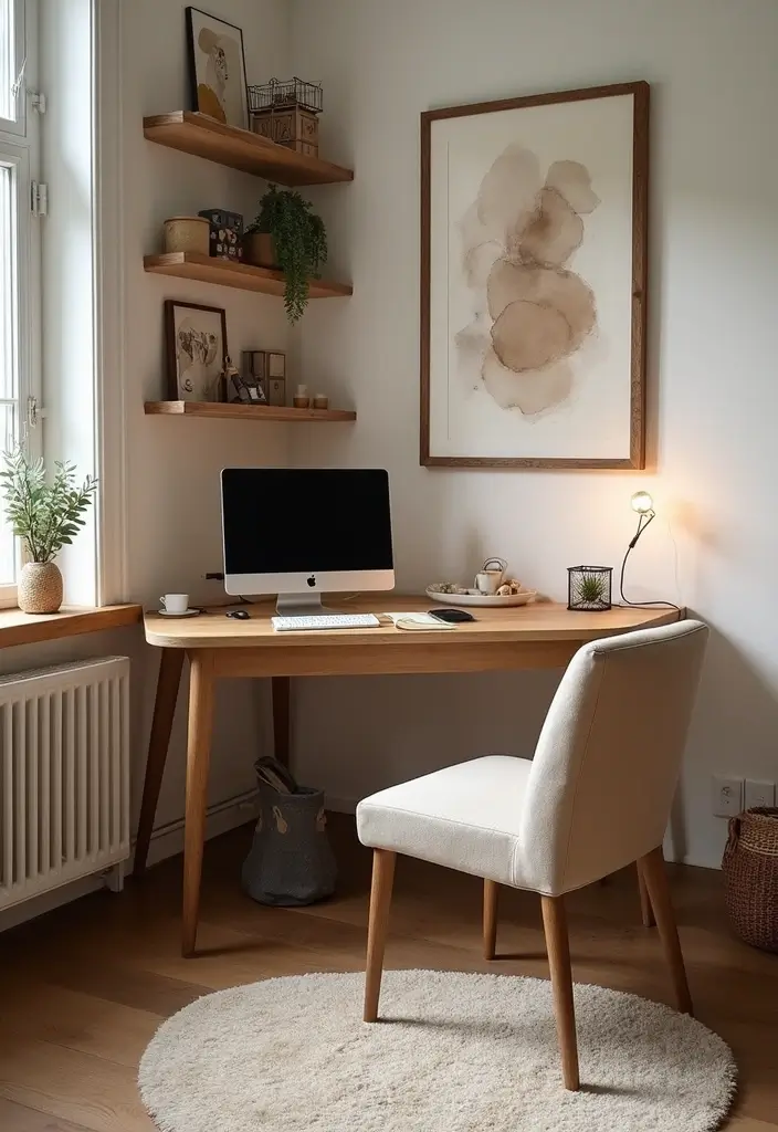 layered textures luxury corner desk