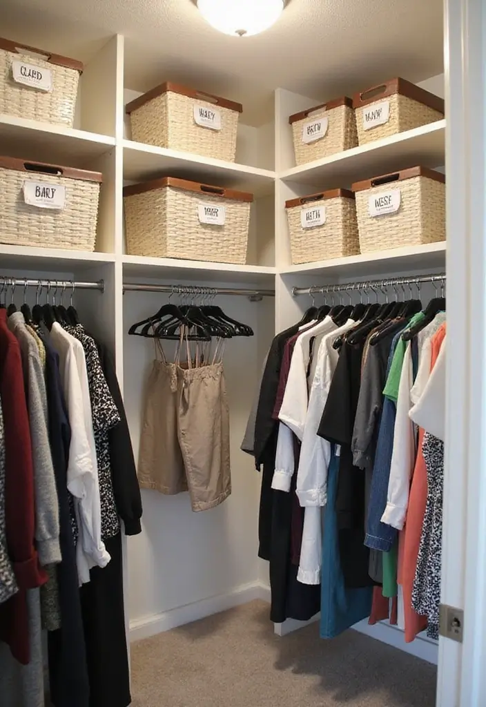 maximize closet space small apartment