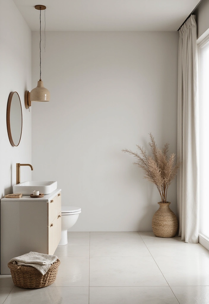 minimalist approach spa bathroom design