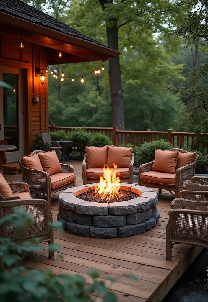 multi level garden deck design