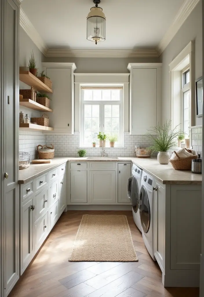 multi purpose laundry room counters