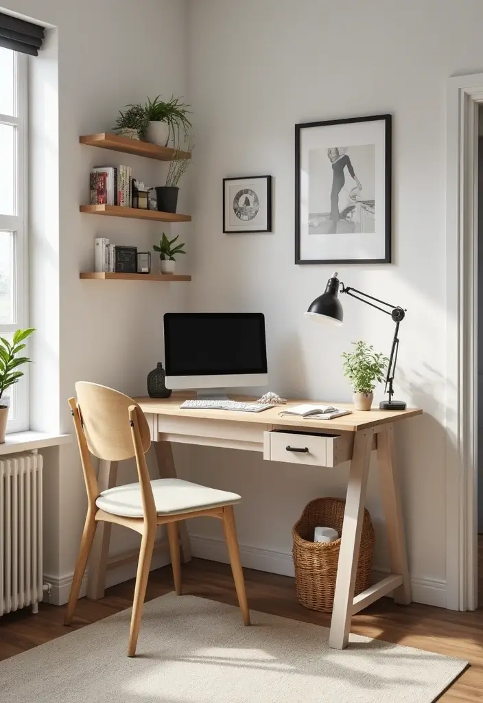 multifunctional dual home office desk design