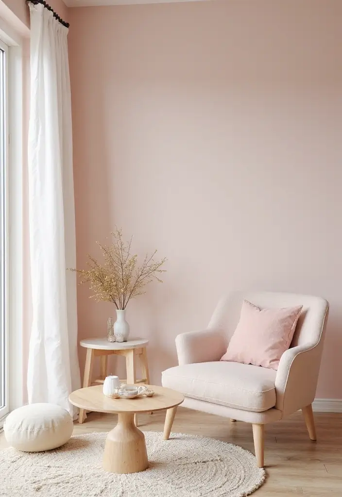 opt for light colors small apartment