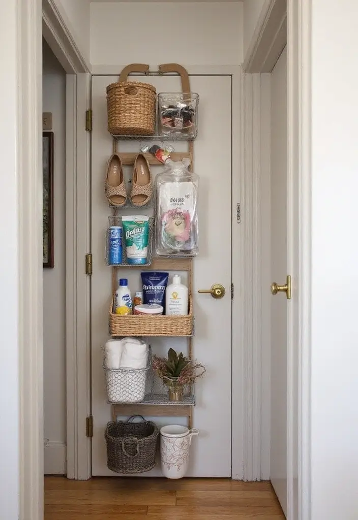over door organizers space saving