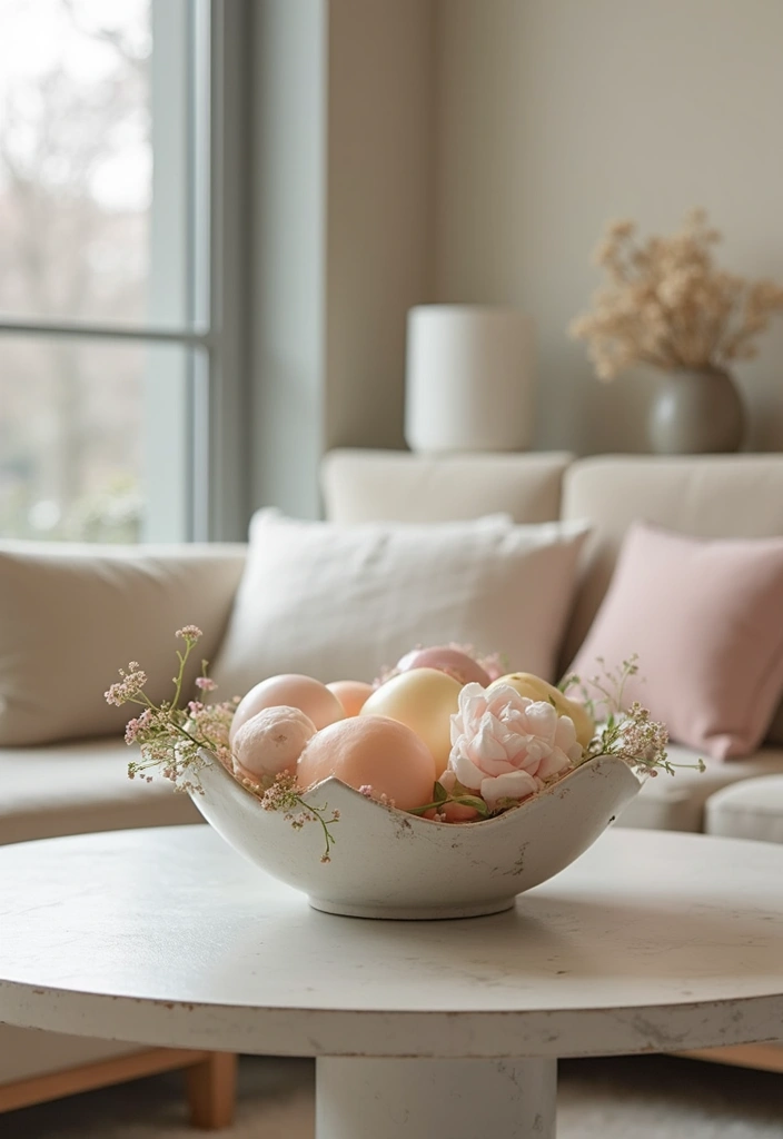 pastel decor bowls soft apartment accents