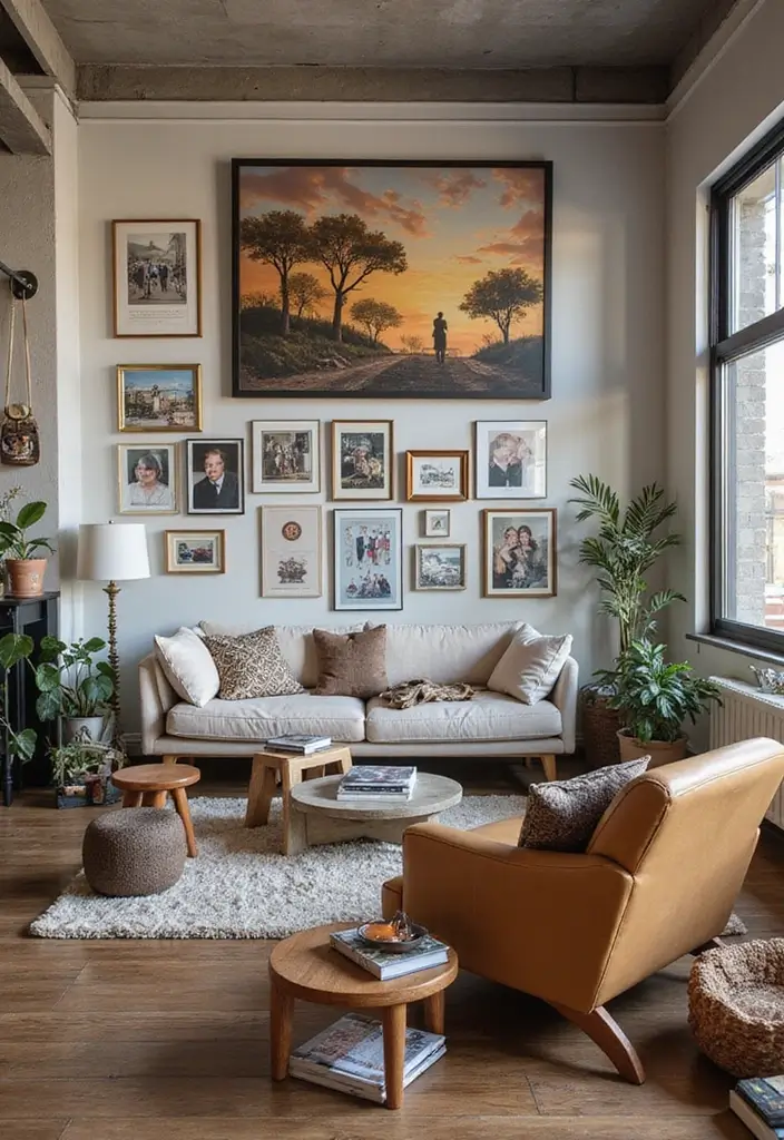 personal decor touches luxury small loft