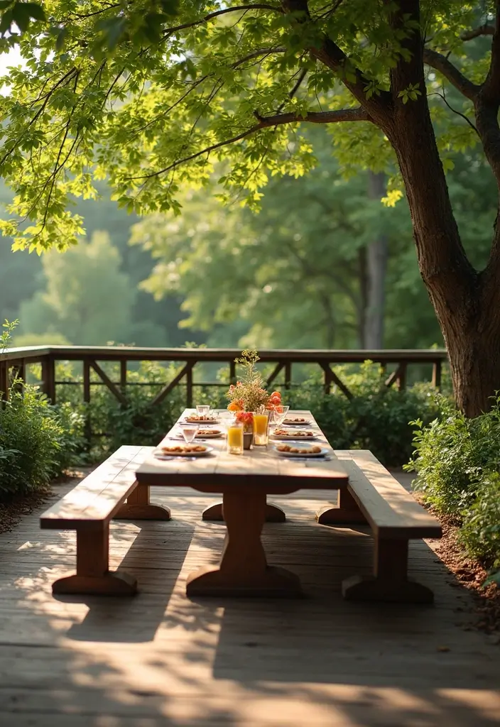 recreational water feature deck