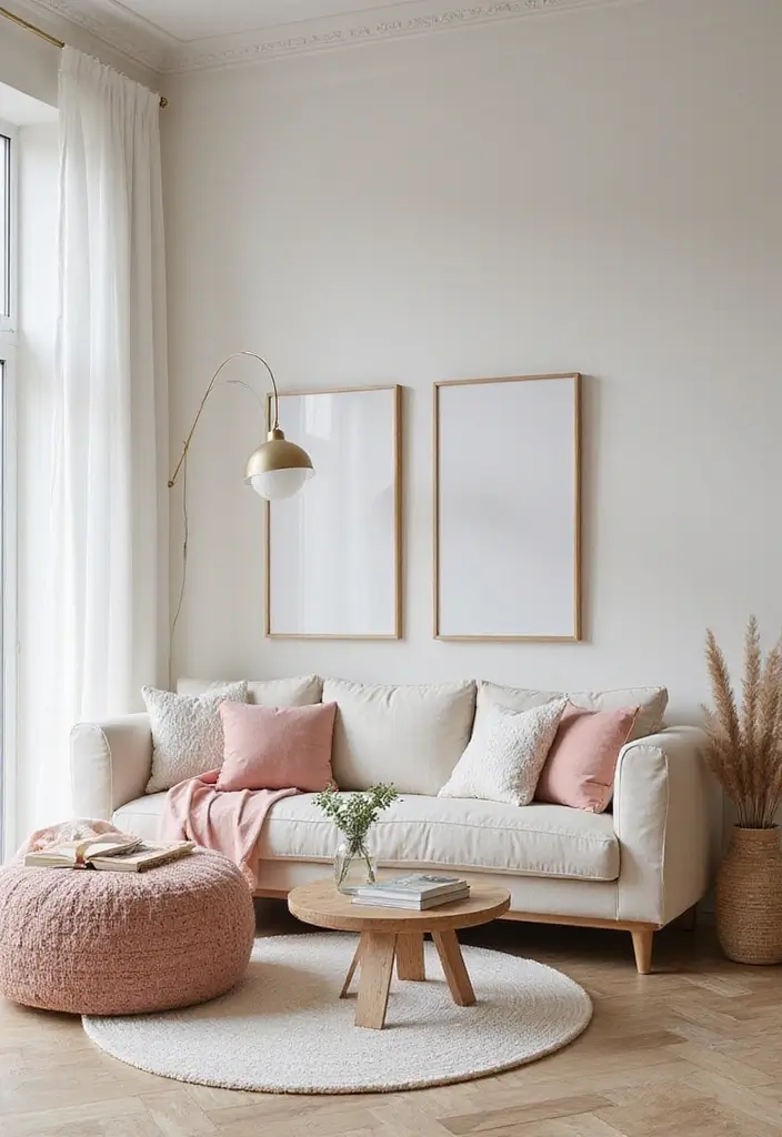 soft pastel apartment calm dreamy home